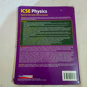 CLASS 6TH ICSE PHYSICS, CHEMISTRY  BOOKS