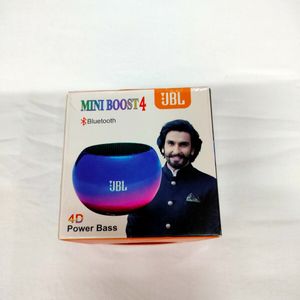 JBL Boost 4 Bluetooth Mini Speaker With High Bass