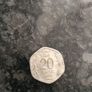 20paise Coins 1983 Year