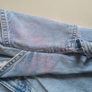 Ice Blue Cargo Jeans