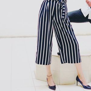 Zara Striped Culottes