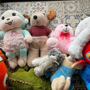 Combo of 9 Stuff Toys