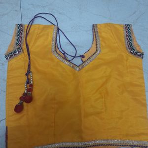 Yellow Lehenga Choli