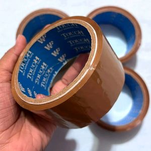 Combo Of 6 Brown Self Adhesive Tape 🟤