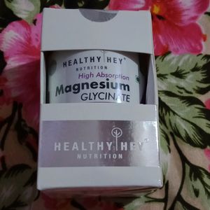 HealthyHey Magnesium Glycinate 120 Veg Capsule