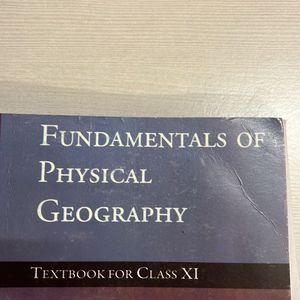 Ncert Class -11 Geogrpahy Textbook