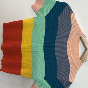 Rainbow Crop Top