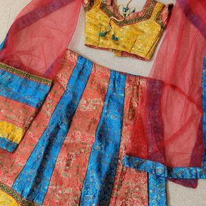 Lehenga Choli Dress Girls