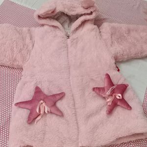 Girls Jacket Peach