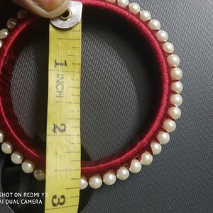 handmade pearl bangles