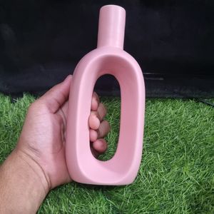 Pink Oval Vase.....