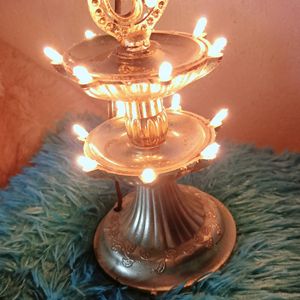 Electric Led Jot / Diya 2 Layer