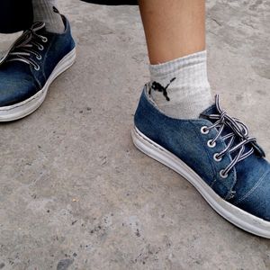 Nike Converse Shoes 👟 Denim Material