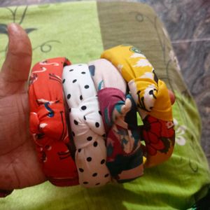 Hair Accessories ( Random Design Bands)