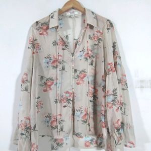 Multi Floral Print Top (Women's)