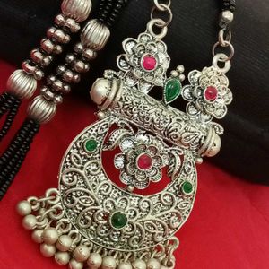 Oxidised Mangalsutra