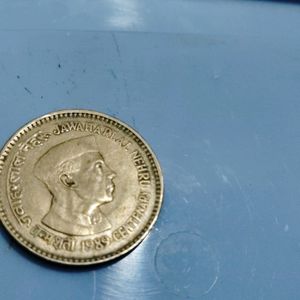 3 Indian Coins  With Political Leader Picture