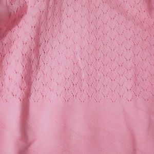 Pink Colour Woolen Top