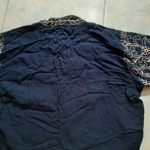 Dark Blue Kurta