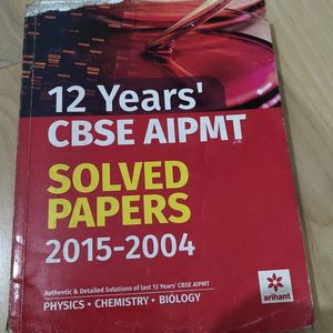 Solved Paper CBSE AIPMT