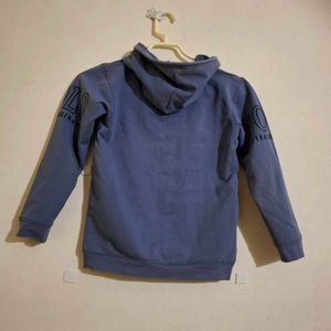 Dark Blue Comfortable Hoodie