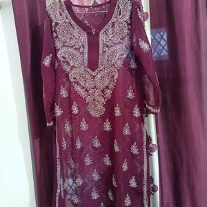 Lucknowi Pure Chikankari Kurta