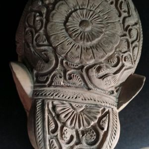 Wooden Carving Elephant Statue