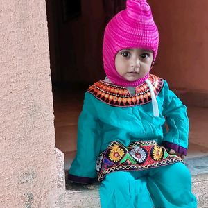 Gujrati Style Baby Girl Plazo Set