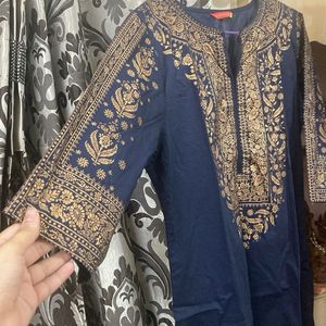 Blue Kurti