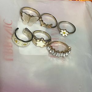 Set Of 6 Rings