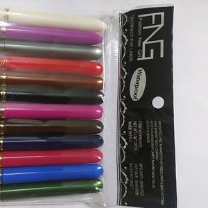 FNG AUTO Eyeliner And Lipliner Multicolor Pack