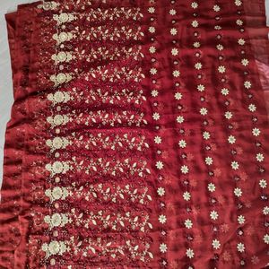 Embroided Designer Saree