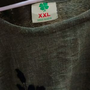 Xxl Olive Green. Kurti