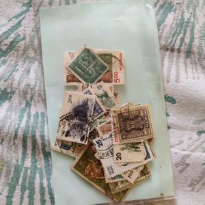 50 Old Indian Stamps