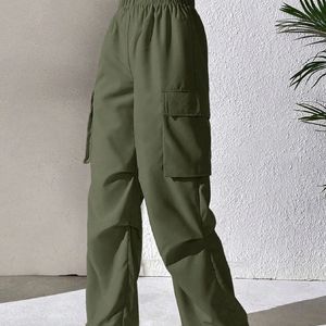 Grab Fast Unisex Cargo Baggy Parachute Trousers