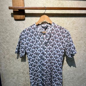 Unisex Cotton Printed Shirt