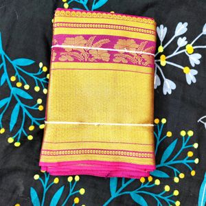 New Pattu Saree ..Given me as a gift .