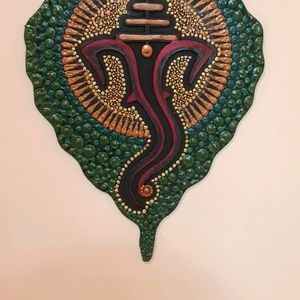 Lord Ganesha Wall Hanging Decor With Mandala Art