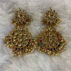 🌟🪩✨MeenaKari ChandBali Earrings✨🪩🌟