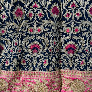 Sharara set Navy blue wedding