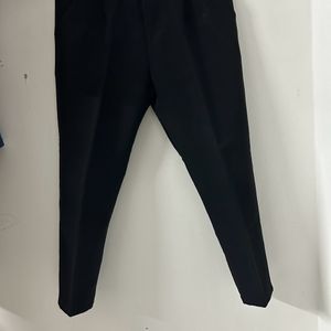 Black High Waist Formal Trouser