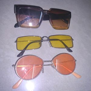 Sunglasses combo Flat 150/-