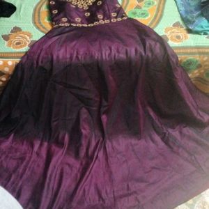 Beautiful Purple Gown