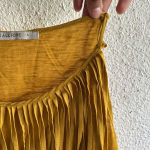 Yellow Strap Top