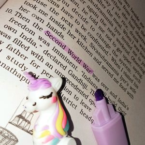 Cute Unicorn Highlighter Pen