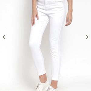 White High Waist Global Republic Jeans