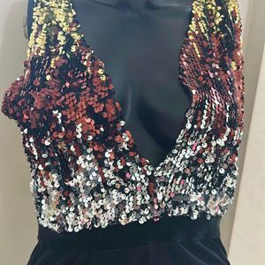 Multicolour Sequin Bodysuit