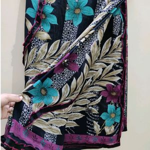 Multicolor Floral Saree