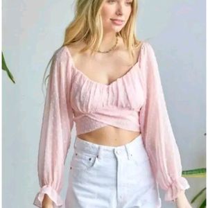 Floral Pink Top