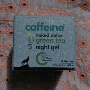 mCaffeine Night Cream Gel for Reducing Fine Lines